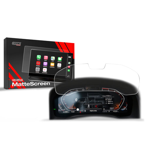 Grizz Navigation Screen Protector for BMW 4 G22 Live Cockpit Sensor 12.3" (2020-2023) Anti-Fingerprint, Matt - carcar.care #1 car screen protectors in the America 