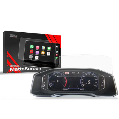 Grizz Navigation Screen Protector for Volkswagen VW Arteon Digital Cockpit Pro 10.25" (2020-2024) Anti-Fingerprint, Matt - carcar.care #1 car screen protectors in the America 